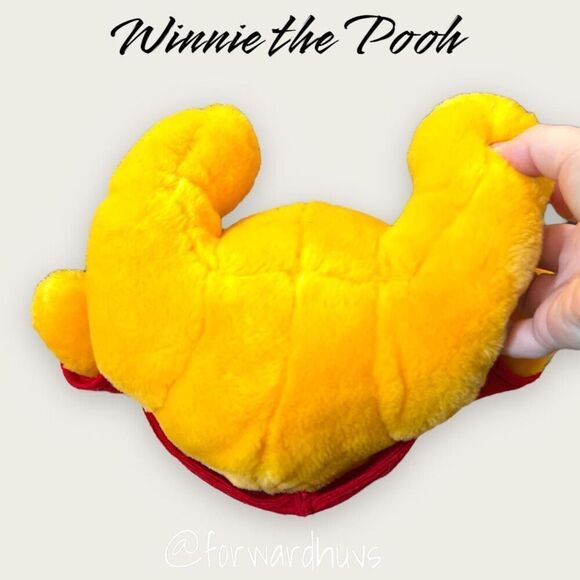 Vintage Mattel Winnie The Pooh Christmas Plush - 14" with Festive Attire - Picture 5 of 11